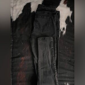 Black Hollister Skinny Jeans